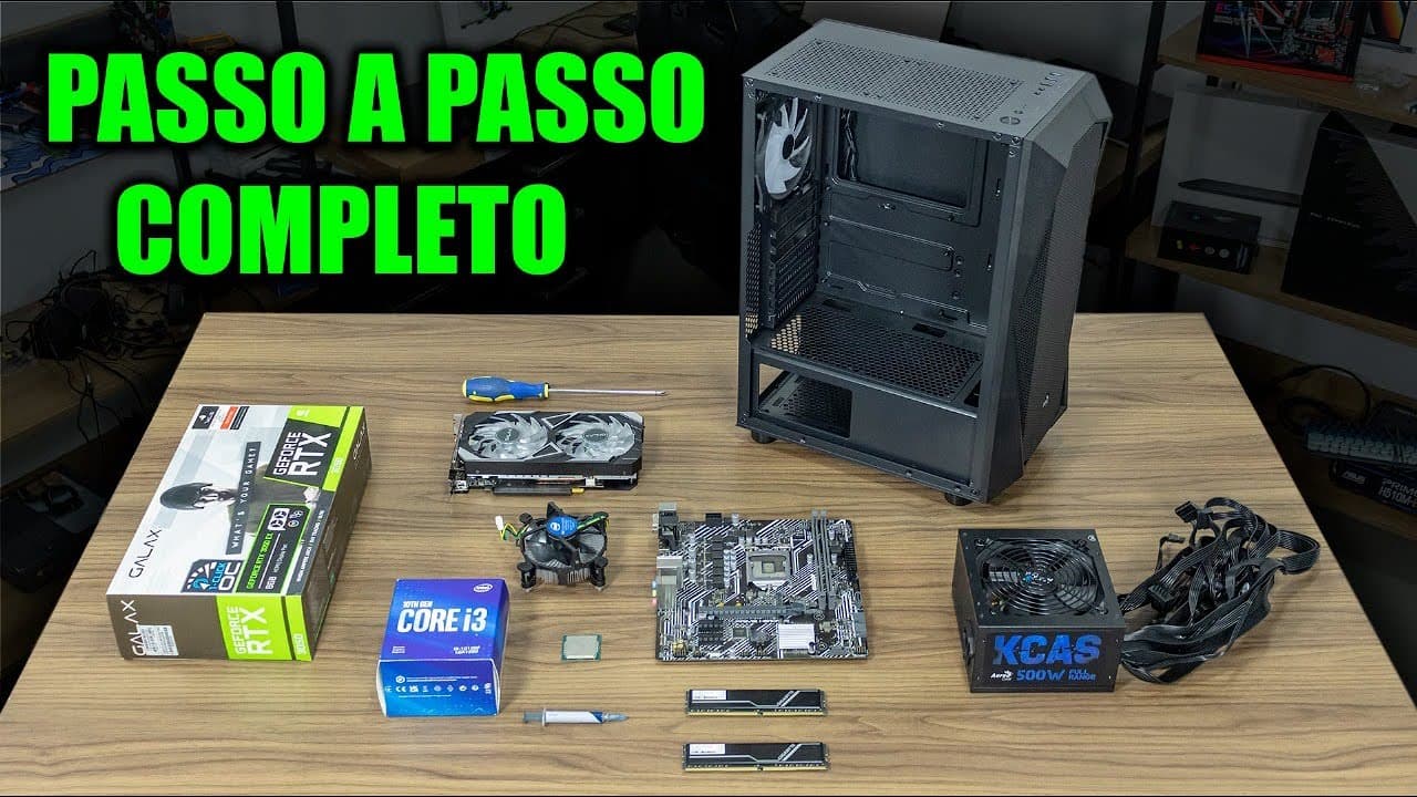 COMO MONTAR UM PC PASSO A PASSO COMPLETO 2026