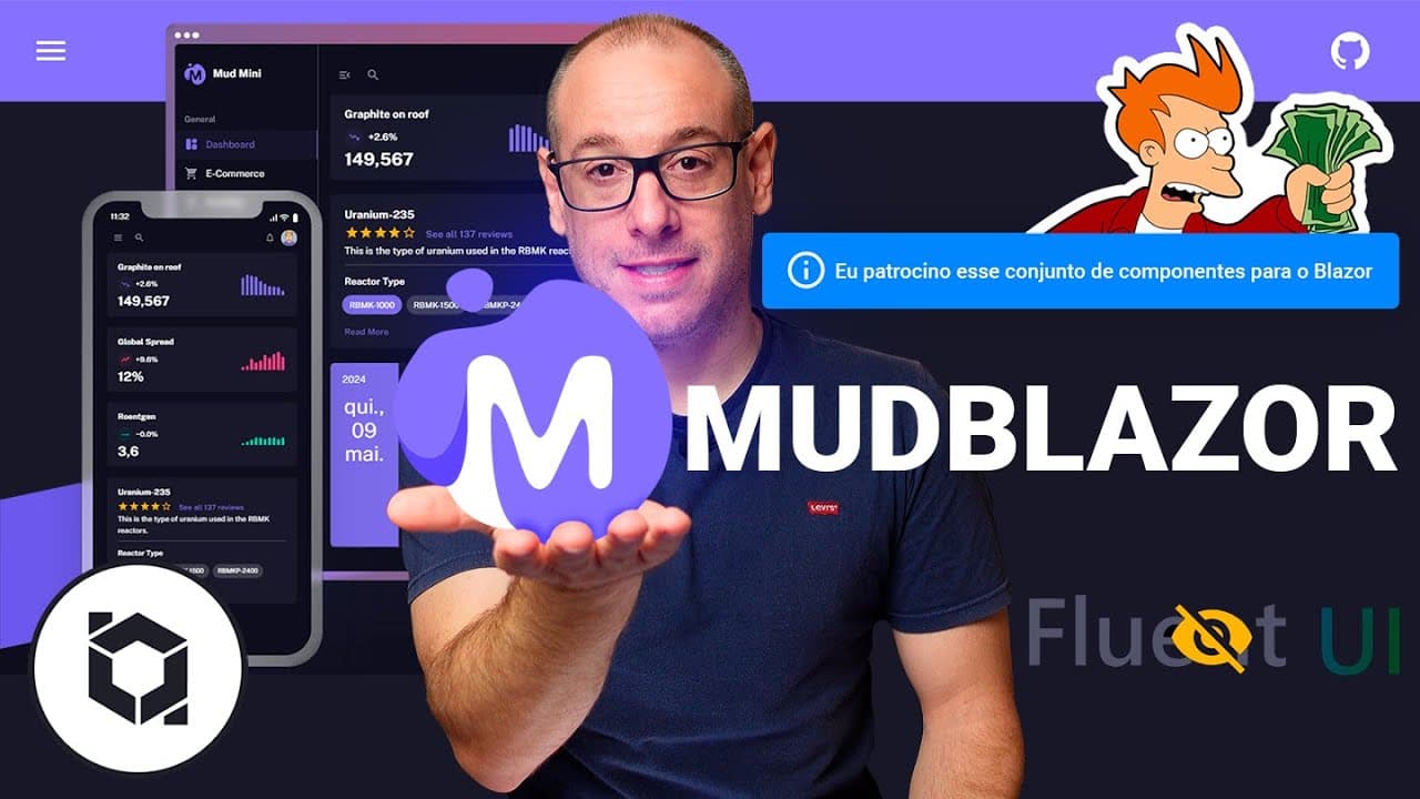 MudBlazor 🟣 Descubra o poder deste conjunto de componentes | #balta