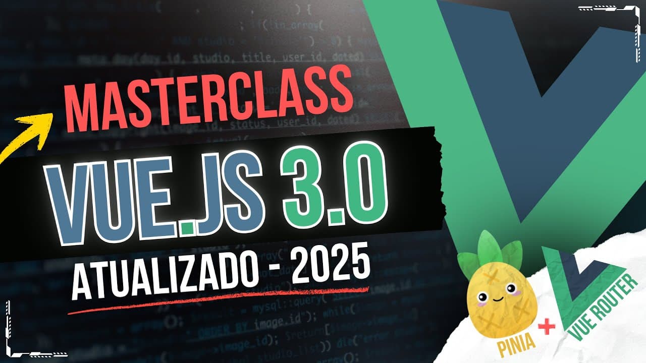 VUE 3 Masterclass 2025 | Pinia + Vue Router