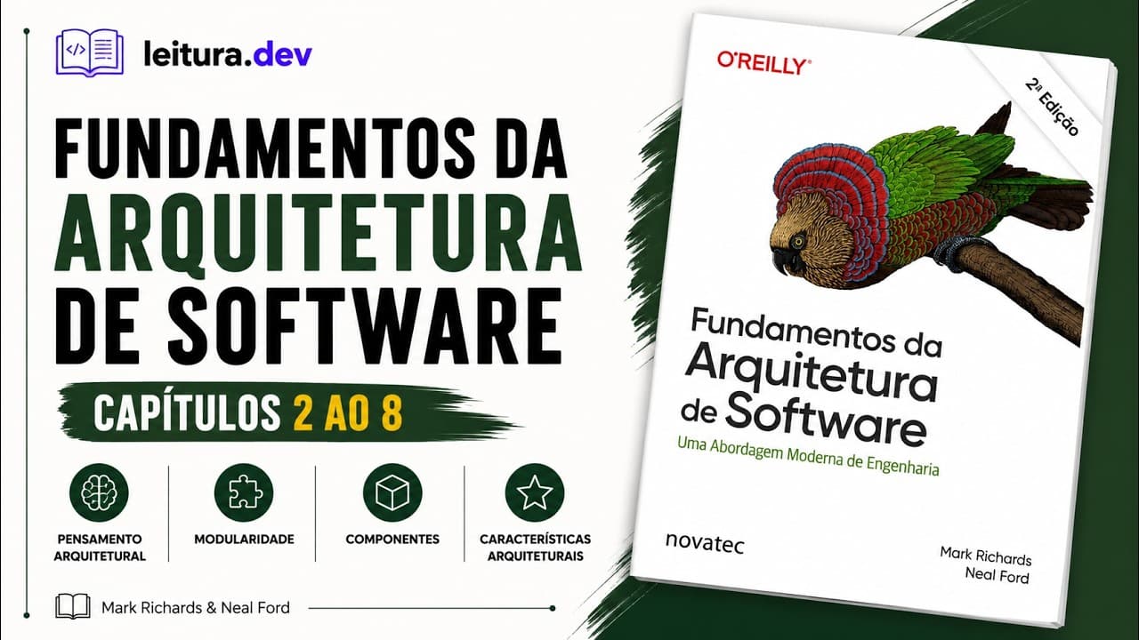Fundamentos da Arquitetura de Software | Capítulos 2–8 | Clube Leitura Dev