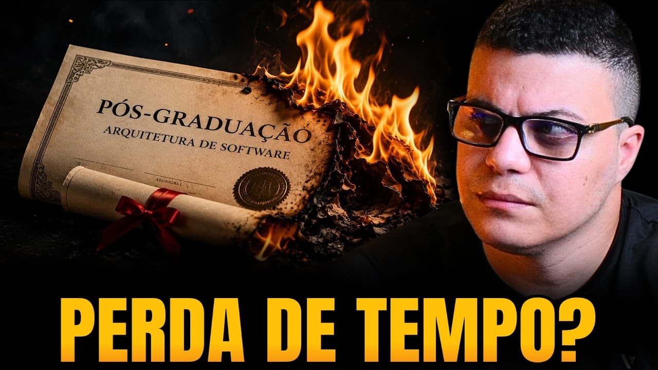A Verdade Sobre Fazer Uma PÓS-GRADUAÇÃO em Arquitetura de Software!