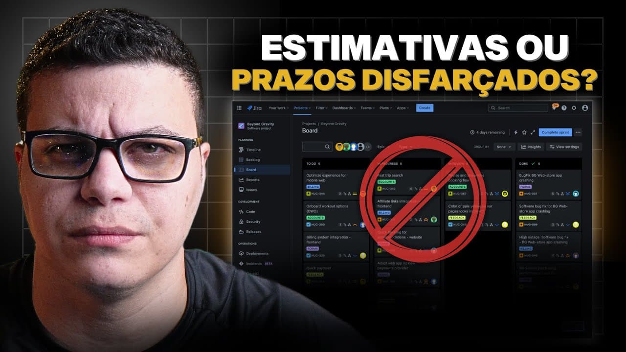 ESTIMATIVAS: A Desculpa Perfeita que Alimenta o MICROGERENCIAMENTO