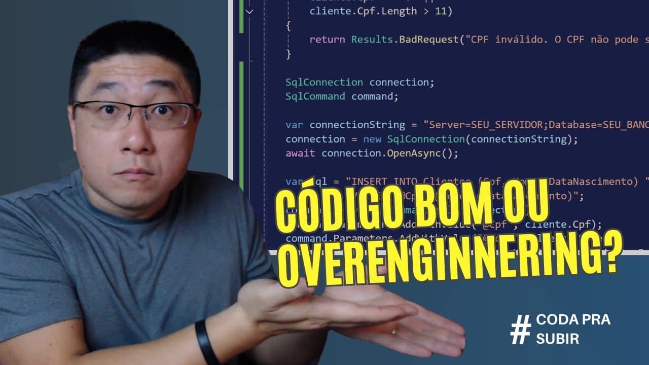 O que é OVERENGINEERING e por que ele ACABA com o seu código